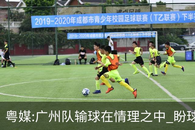 粤媒:广州队输球在情理之中 盼球员们不要丧失信心